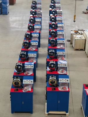 Máy uốn ống phanh 6-51mm Máy uốn ống phanh không khí 3KW với bảng điều khiển đa chức năng