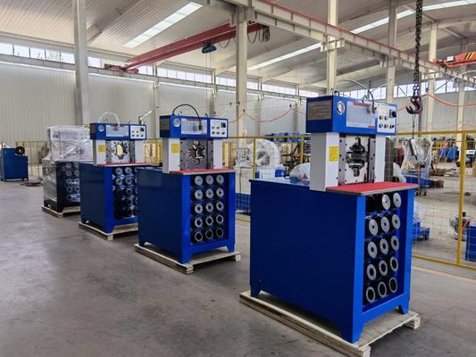 Vòi điều hòa không khí 3 inch Crimper 5.5KW Điều khiển CNC Công suất lớn CBK-120
