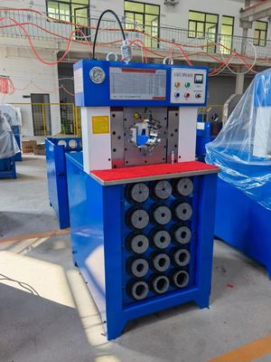 Giá tốt. 6-76mm 2 Inch Xe AC Máy Đục Ống Hướng Dẫn Sử Dụng Vòi Crimper Phạm Vi Lớn Cho Vòi Siêu Mỏng CBK-120 trực tuyến