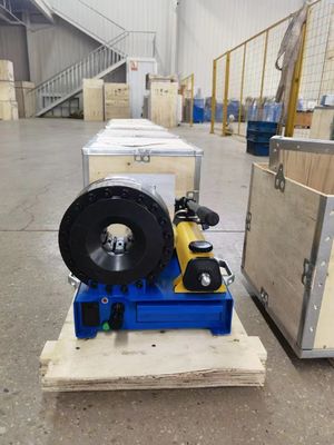 Di động Hướng Dẫn Sử Dụng Máy Uốn Ống 10 cái/H Xe Lắp Vòi Crimper Chất Lượng Cao