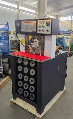 Máy uốn ống PLC AC Máy uốn thủy lực đầu mỏng 15 bộ CBK-120