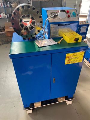Giá tốt. Máy cắt ống cao su điện 860 * 640 * 1300 mm Áp suất hệ thống 31,5mpa trực tuyến