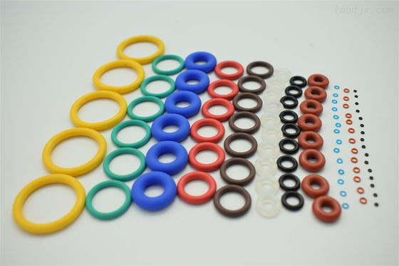 5000 Psi Pressure Range cao su O Rings để niêm phong bằng vật liệu thô khác nhau