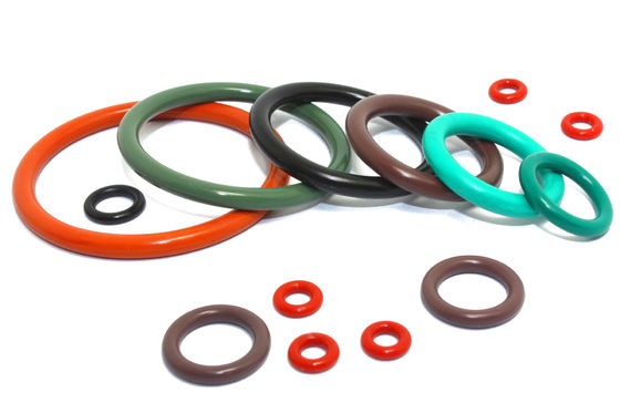 Độ bền rách 16-30 N/Mm cao su O vòng chống dầu tốt cho máy móc hiệu suất cao