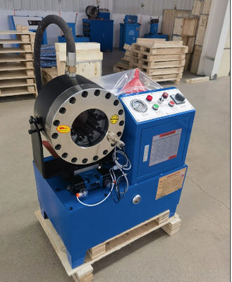 1-90mm Crimping Range Máy Crimping ống thép thủy lực với kích thước 950 * 750 * 1050 mm Và với 2 hỗ trợ miễn phí