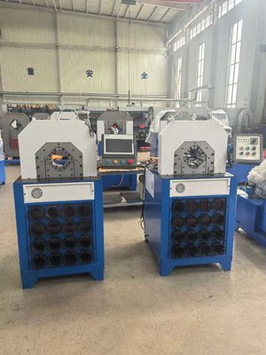 2&3 Inch Button Control Systerm 5.5kw/7.5kw 300 Pieces/H With Fast Change Moulds Tools Hydraulic Hose Crimping Machine Máy cắt ống nước