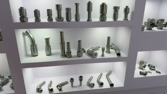 Bộ lắp ống thủy lực Bsp có sợi thép không gỉ Đàn ông Đàn bà Máy kết nối nhanh cho các kích thước khác nhau Từ 1/4 ′′ thẳng, 45 °, 90 ° đến 1 inch