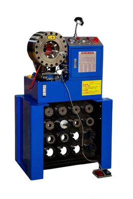 Giá tốt. Máy cắt ống ống thép không gỉ P38 Braided Hose Crimper Độ chính xác cao 1,5 và 2 inch với giá đỡ và thay đổi nhanh công cụ khuôn / máy ép ống thủy lực trực tuyến