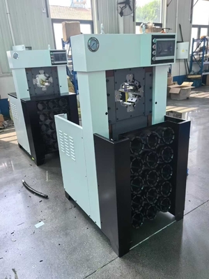 Giá tốt. 3 Inch Hydraulic Hose Crimping Machine 6-76mm với điều khiển PLC trực tuyến