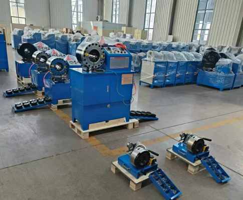 Giá tốt. 2 Inch Hydraulic Hose Crimping Machine with Double Functions and 310kgs Net Weight for Efficient Hose Processing trực tuyến