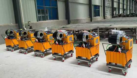 Giá tốt. DX68 Hydraulic Hose Crimper với 6-51mm Crimping Range 2 Inch Capacity và 10 Die cho việc ép ống hiệu quả trực tuyến