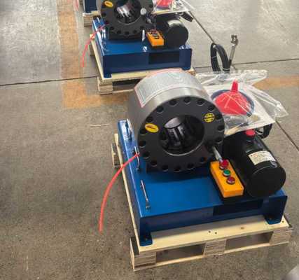 Giá tốt. 12V/24V Automatic Hydraulic Hose Crimping Machine with 600T Force, 0.01mm Accuracy, and 30MPa Pressure trực tuyến