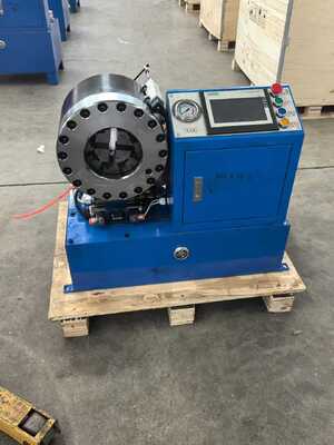 Giá tốt. 2.5 Inch Hydraulic Hose Crimping Machine với công cụ khuôn thay đổi nhanh và 10 đệm thay đổi cho Crimping linh hoạt trực tuyến