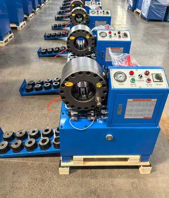 Máy cắt ống thủy lực DX68 với phạm vi cắt 6-51mm, tùy chọn điện áp 220v/240v/380v/415v và hiệu quả 200 PC mỗi giờ