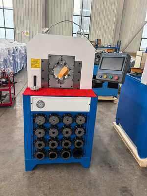 Hệ thống điều khiển PLC Máy cắt ống thủy lực 5.5kw/7.5kw với hiệu quả 300 miếng / giờ và khuôn thay đổi nhanh