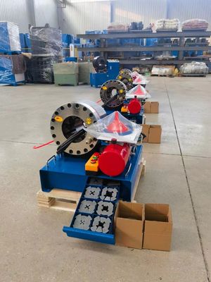 Giá tốt. Máy uốn dây thủy lực 12 v 24v 4 lớp AC Hose Crimper Cấu hình cao trực tuyến