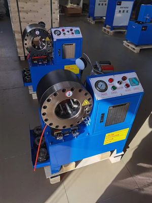 Giá tốt. Máy mở tối đa 114mm DX68 ống Crimping máy PLC / nút / hệ thống điều khiển CNC trực tuyến