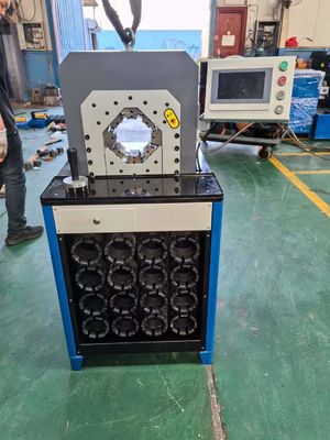 Giá tốt. 1250kg Crimping Range 6-51 mm cho siêu mỏng 2 inch Và màu sắc đẹp Và thiết kế 15 Dies AC Hose Crimper trực tuyến