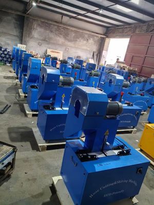 Giá tốt. Màu xanh 128 KG Và kích thước là 850 * 600 * 1200mm Đặc điểm đặc biệt Máy cắt ống thủy lực để cắt tự động trực tuyến