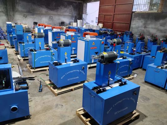 Giá tốt. Tự động hoạt động 2 Inch ID Máy cắt ống cao su với điều khiển nút trực tuyến