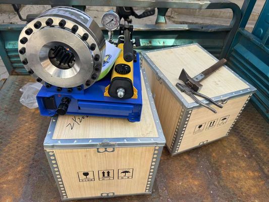 Giá tốt. 6-25mm Không có E 1 Inch Máy Crimping ống tay cho tốc độ nhanh Crimping 10pcs / h trực tuyến