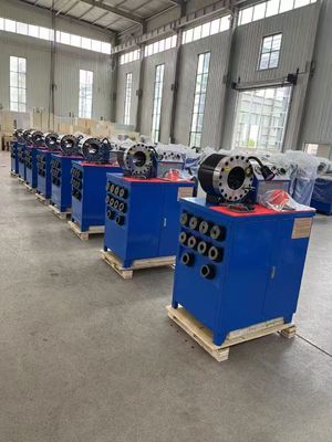 2 Inch High Model Blue Color 10 Dies Máy cắt ống thủy lực với lực cắt 600T