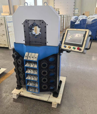 Giá tốt. Sức mạnh 4 Inch 16 Dies Crimping Range Công cụ Crimping Điện thủy lực 0.01mm chính xác Máy Crimping ống cao su trực tuyến