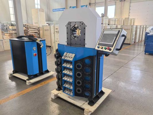 Giá tốt. Dịch vụ OEM 0.01mm Chọn chính xác ống Crimping Machine 4 Inch Capacity lớn Crimping Range Điện Hydraulic Crimping Tool trực tuyến