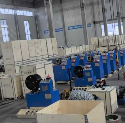 Giá tốt. Hydraulic 3 Inch Và 4 Inch Điện ngắn hơn mô hình nút hệ thống màu xanh lam công nghiệp dây chuyền dây chuyền máy 3kw cấu trúc nhỏ gọn trực tuyến