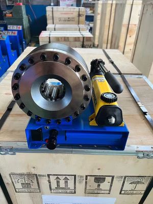 Giá tốt. 1 Inch 6-25mm Rugged Steel Blue Color With 7 Dies Weight Manual Hydraulic Hose Crimping Machine Reliable Performance trực tuyến