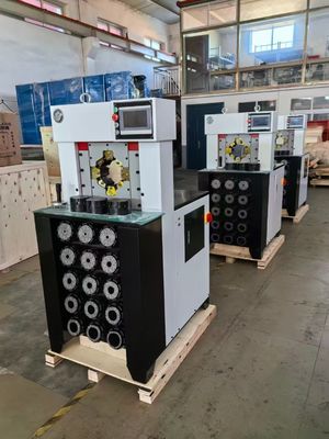 Giá tốt. 3 inch 6-76mm với 15 chết áp suất cao siêu dày màu đen CRECPPING Quy trình ống ac crimping/ống Crimper/vòi phun bằng cách giữ lại lực uốn nhanh hơn 1500T trực tuyến