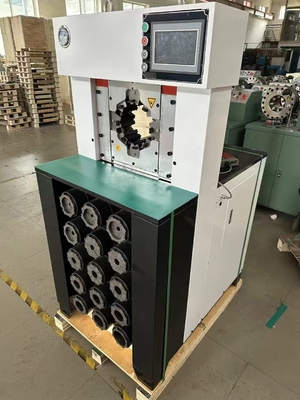 Giá tốt. Máy cắt ống thủy lực 3 inch với 15 Dies 6-76mm PLC Control trực tuyến