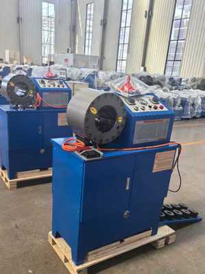 Giá tốt. 2 Inch Hydraulic Hose Crimping Machine with 10 Dies and 6-51mm Range for Wide Hose Applications trực tuyến