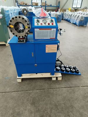Giá tốt. Hydraulic Hose Crimping Machine with 26Mpa/31.5Mpa System Pressure 320kg Gross Weight and 1030*510*1270 mm Dimension trực tuyến