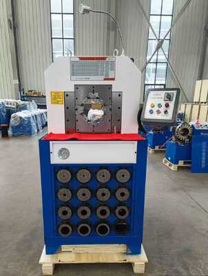 Giá tốt. 3 Inch Hydraulic Hose Crimping Machine with 1000T Crimping Force 31.5MPA Rated Pressure and 6-76mm Crimping Range trực tuyến