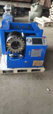 Giá tốt. 2.5 Inch Hydraulic Hose Crimping Machine với công cụ khuôn thay đổi nhanh và 10 đệm thay đổi cho Crimping linh hoạt trực tuyến