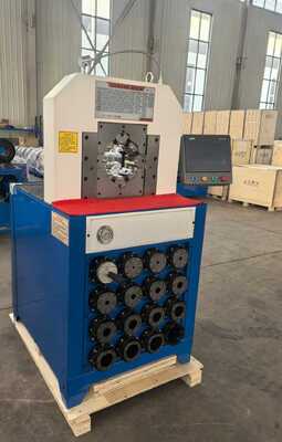 Giá tốt. Máy uốn ống thủy lực 3 inch 6-76mm với 15 khuôn và thiết kế khuôn thay đổi nhanh chóng để ép ống hiệu quả trực tuyến