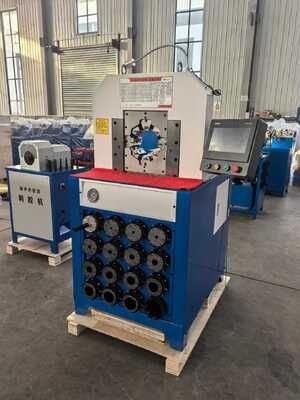 Giá tốt. Máy uốn ống thủy lực 3 inch 6-76mm với 15 khuôn và khuôn thay đổi nhanh để ép ống hiệu quả trực tuyến