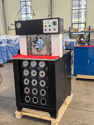 Máy kiểm soát nút ống thủy lực Crimping với 6-76mm Crimping Range và 165mm Max mở