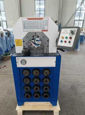 Giá tốt. Máy ép ống thủy lực 3 inch 6-76mm với 15 khuôn thay thế và hệ thống điều khiển bằng nút bấm trực tuyến