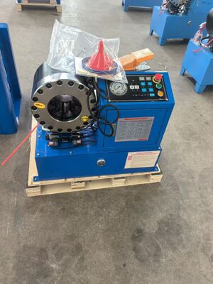Giá tốt. Máy ép ống thủy lực 6-51mm với dụng cụ thay khuôn nhanh và 10 khuôn thay thế trực tuyến