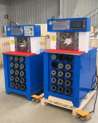 Giá tốt. Máy ép ống thủy lực điều khiển PLC 3 inch với phạm vi ép 6-76mm và độ mở tối đa 165mm trực tuyến