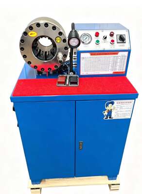 Giá tốt. Máy uốn ống cao su 2 inch 600T 31,5Mpa Mẫu cao hơn Màu xanh lam Điện áp 220v / 380v với phạm vi uốn 6-51mm và 10 khuôn có thể thay thế cho nhau trực tuyến