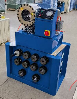 Giá tốt. Phạm vi uốn 2 inch Đường kính lên tới 51mm Máy uốn ống thủy lực màu xanh Hệ thống điều khiển botton với công cụ và giá đỡ khuôn thay đổi nhanh và 10 khuôn có thể thay thế cho nhau trực tuyến