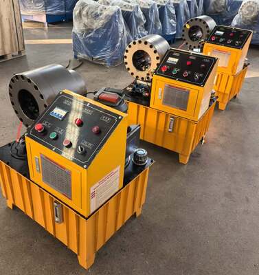 Giá tốt. DX68 Thiết kế đặc biệt Máy uốn ống thủy lực màu vàng với áp suất bơm dầu 31,5Mpa, Tùy chọn điện áp 220v/240v/380v/415v và công suất động cơ 3KW/4KW trực tuyến
