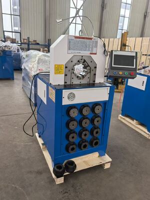 Giá tốt. Mô hình siêu dày 3 inch Lực uốn lớn hơn Máy uốn ống thủy lực Hệ thống điều khiển PLC Lực uốn 2800KN Điện áp 380v và phạm vi uốn 6-76mm 15 khuôn cho các ứng dụng thủy lực trực tuyến