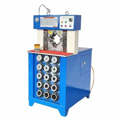 Mô hình siêu dày 3 "Máy uốn ống thủy lực điều khiển PLC với phạm vi uốn 6-76mm Màu đen Lực áp suất lớn hơn và mở tối đa 165mm 15 khuôn